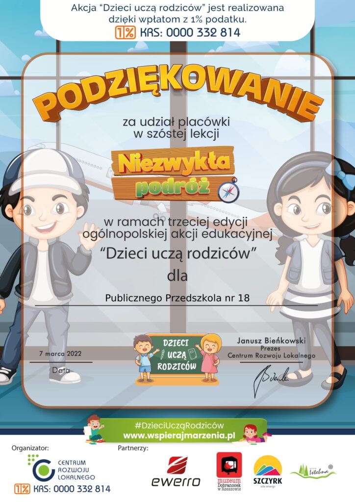DZIECI UCZĄ RODZICÓW